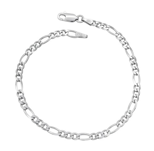 Damen figaroarmband 925 - figaroarmband,