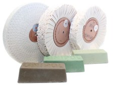 6-tlg. Alu-Polierset, 400mm