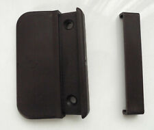 Falzgriff Balkontürgriff Ziehgriff für Terassentür Braun PVC