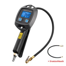 Druckluft Reifenfüller 18Bar Manometer Luftdruckprüfer Geeicht Reifenfüllpistole