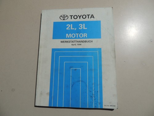 1996 werkstatthandbuch motor - werkstatthandbuch,