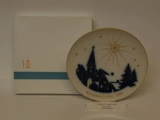 KPM Weihnachtsteller 1989 Sternenglanz