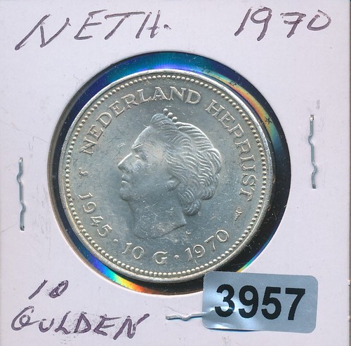 Netherlands 1970 silver - netherlands,
