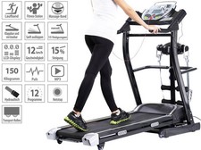 Premium-Fitness-Laufband NC-5585-675 mit Bandmassage und Zusammenklappenfunktion