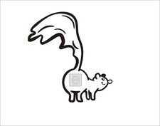 Steckdosenaufkleber -