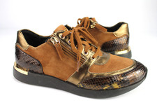 Sioux Gr.39 Uk. 6 Damen Halbschuhe Slipper Sneaker Loafers  Braun  H 788