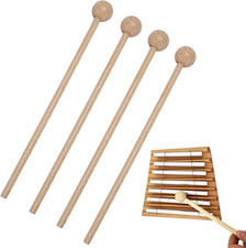 4 Stück Holzschlägel