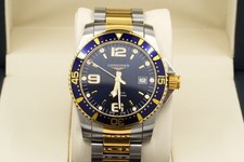 Longines Hydroconquest Automatik Stahl / vergoldet L3.742.3 Box u Beschreibung