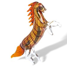 Glas Pferd Hengst im Murano