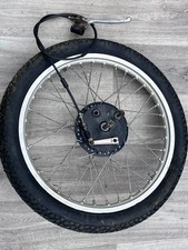 Kawasaki KDX 400 KDX400 Vorderrad 21 Felge Nabe Wheel Trommelbremse