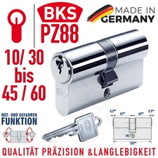 BKS Türzylinder Schließzylinder Doppelzylinder Not Gefahr bis 50 Schlüssel