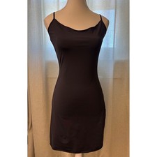 EUC Jockey Black Slip Dress