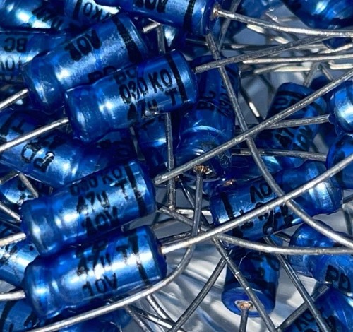 10x philips 47µf - 10x,