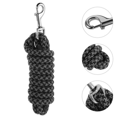 Pferdezügel mit karabiner - ,