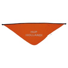 Beeztees Hundehalstuch Hup Holland Bandana für Hund orange waschbar 30°C