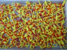 300 kleine gelbe Schnuller Automatenfüllung für Kaugummiautomaten Nuss - Glocken