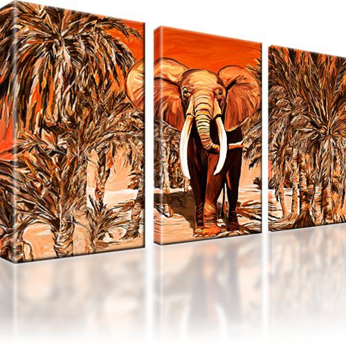 Afrika elefant tiere bild - afrika,