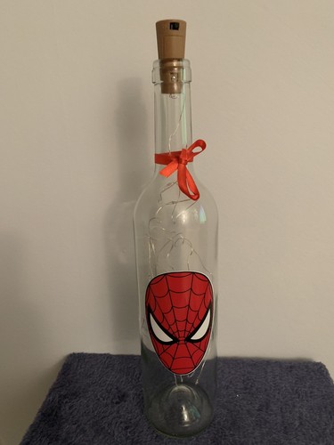 Sale weinflasche spiderman - *sale*,