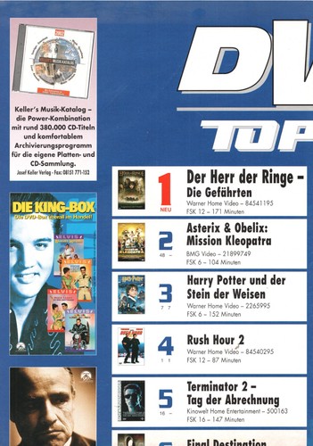 Chartsposter dvd top - chartsposter,