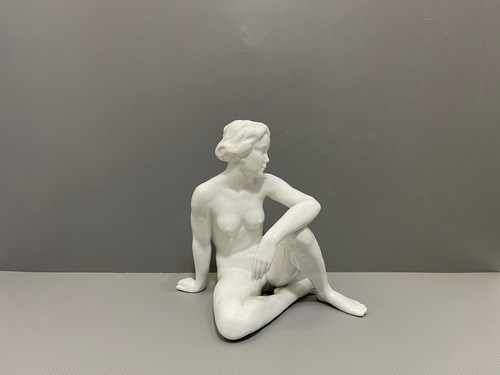 Wallendorf figur frau dame akt - wallendorf,