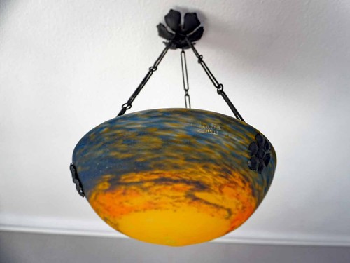 Art deco lampe alt - art, lampe,