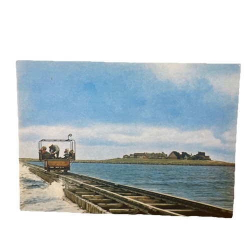 Postkarte hallig oland - hallig,