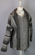 Dicke grob Strickjacke