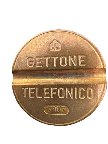 Italienische telefon medaille - italienische,