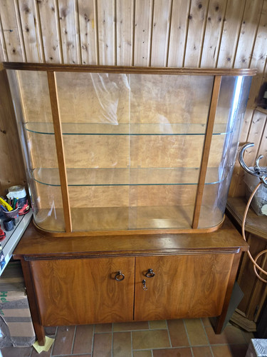 Antike art déco vitrine - antike,