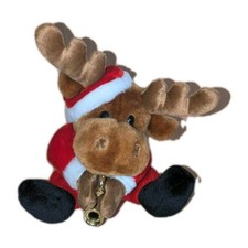 Selten singender tanzender Weihnachtselch rentier Saxophon musik Deko Rentiert