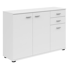 Kommode - weiß matt - 3