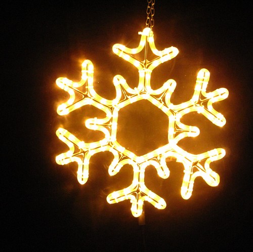 Led schneeflocke eiskristall - schneeflocke,