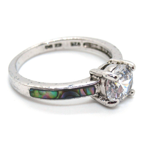 Eleganter diamonique ring - ring, 925