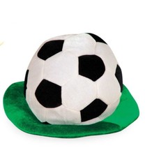 Fußballhut "FAN" mit Rasen