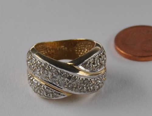 Bandring band ring überkreuz - bandring,