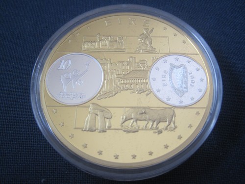 Medaille münze irland - medaille, euro