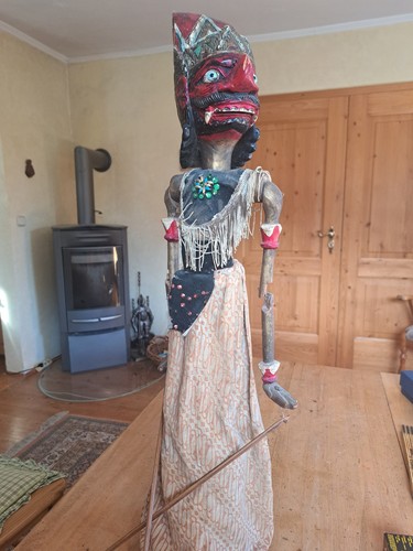 Asiatische kunst holzpuppe - asiatische, kunst,