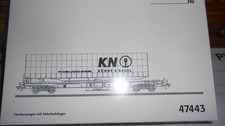 MÄRKLIN -HO- Taschenwagen mit K+ N Sattelaufl.OVP