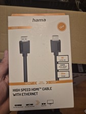 High Speed Hdmi Cable With Ethernet Hama Wie Neu Unbenutzt
