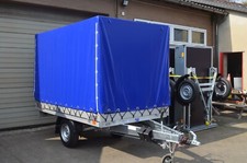 PKW Anhänger NEU 1300 Kg Hochlader 2540x1520x1600mm 13Zoll Plane/Gestell