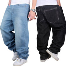 Herren Hip-Hop Rap Jeans Baggy