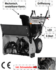 LUMAG SFR80 Schneefräse mit