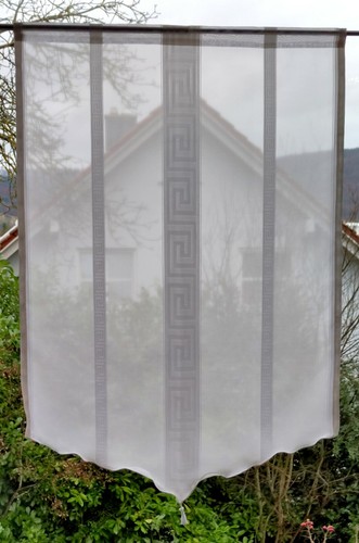 176 scheibengardine mit - -,