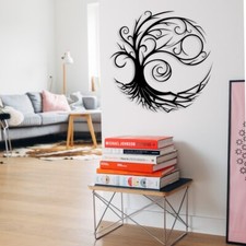 Lebensbaum Wanddeko Holz