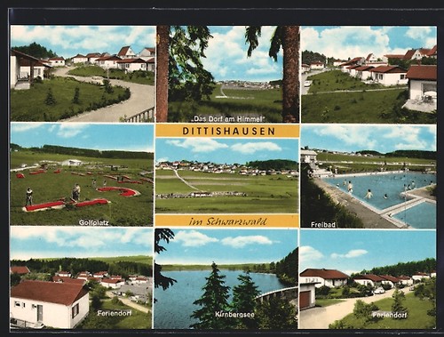 Dittishausen schwarzwald - ak, /schwarzwald