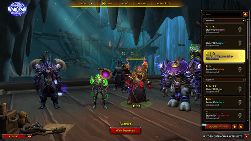 World warcraft wow - world, account