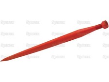 Frontladerzinke Gerade 830mm Gewinde M30x2.0 Quadratisch für ALO Quicke 5068003