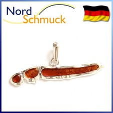 Bernstein Anhänger Insel