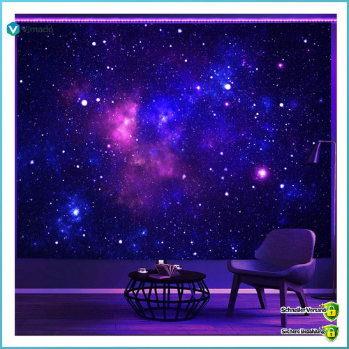 Wandteppich schwarzlicht - wandteppich,
