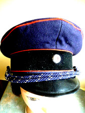 REICHSBAHN Schirmmütze, 1933-45 guter Zustand Kordel 100% original